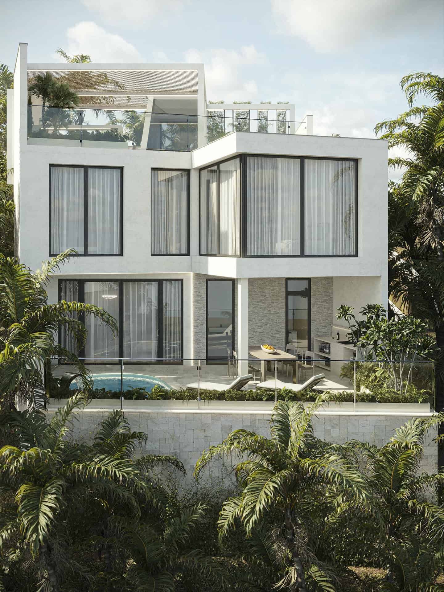OFFPLAN 3 BEDROOM VILLA FOR SALE LEASEHOLD IN ULUWATU BE-1982 